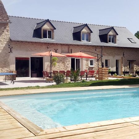Gite Du Bois Richer 4 Etoiles Avec Piscine Fougere (Maine-et-Loire) Exterior photo
