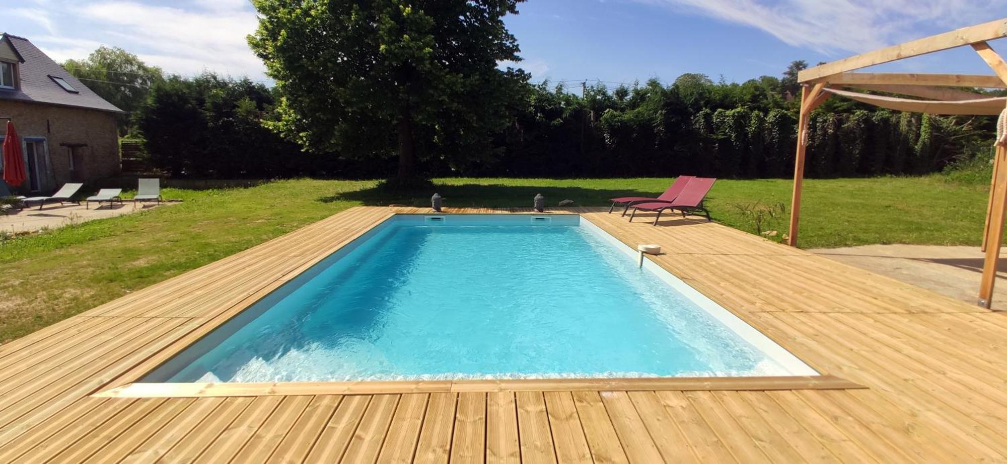 Gite Du Bois Richer 4 Etoiles Avec Piscine Fougere (Maine-et-Loire) Exterior photo