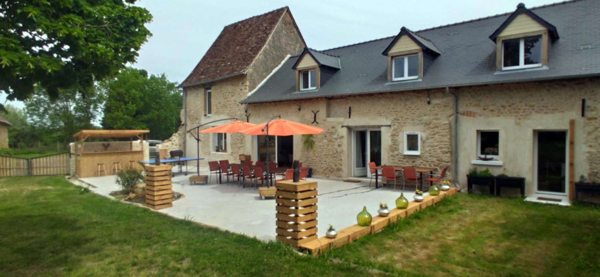 Gite Du Bois Richer 4 Etoiles Avec Piscine Fougere (Maine-et-Loire) Exterior photo