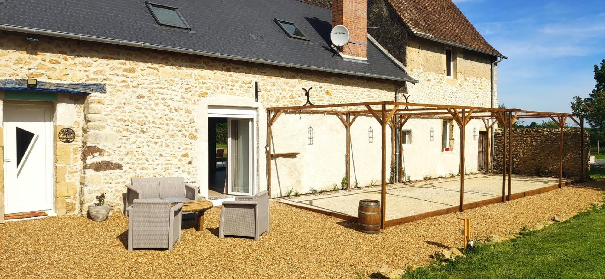 Gite Du Bois Richer 4 Etoiles Avec Piscine Fougere (Maine-et-Loire) Exterior photo